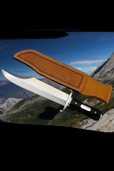 Iron Mistress Bowie Knife with Micarta Handle Gifts for Men